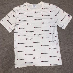 Champion White Tee